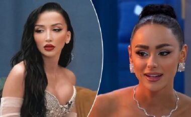 FOTO/ Xheneta “thumbon” Eglin pas performancës me flamurin shqiptar: Përdorni gjithçka veç talentin, të paft*rë