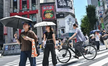 Japonia përvëlohet nga vapa: Temperatura më e lartë që nga 1898