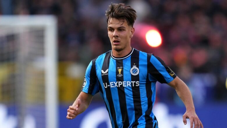 Ardon Jashari nuk udhëton me Club Brugge për ndeshjet miqësore, po kërkon kalimin tek Milani
