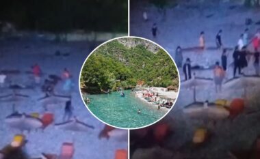 Plas sherri në zonën e “Lumit të Shalës”/ Përplasje e dhunshme mes të rinjve, plagosen dy persona (VIDEO)