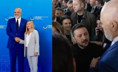 Kryeministri Rama në Romë për Konferencën e Rimëkëmbjes së Ukrainës, takohet me Melonin, Zelenskyn dhe Von der Leyen