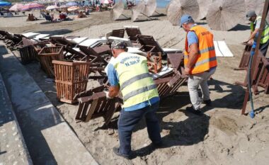 Rama publikon pamjet nga aksioni në Lungomare: Një tjetër sipërfaqe publike u është rikthyer turistëve dhe qytetarëve