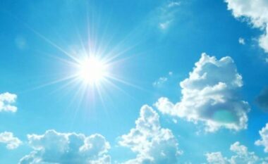 Parashikimi i motit 1 Korrik 2025/ Kthjellime dhe vranësira, temperatura deri në 39°C