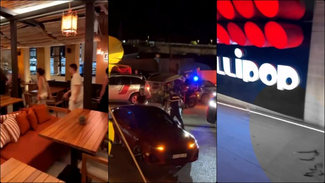 Plas sherri në klubin “Lollipop” në Palasë, panik dhe të lënduar në mes të koncertit (VIDEO)