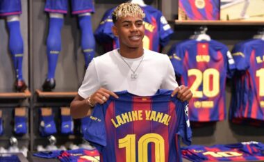 Fenomeni Yamal, në 48 orë shiten 700 mijë fanella, Barça fiton shifra të frikshme