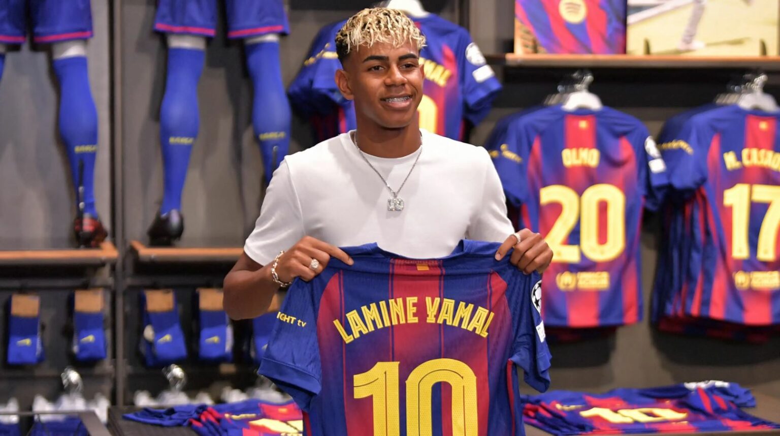 Fenomeni Yamal, në 48 orë shiten 700 mijë fanella, Barça fiton shifra të frikshme