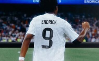 Endrick është numri 9 i ri i Realit, Mbappé merr numrin 10, pas largimit të Modricit