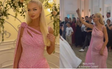 Goditi me shpullë Gjestin, Danja fton në dasmën e motrës Jozin, ish-banori shfaqet duke kënduar: Joz Marku e mbajte fjalën