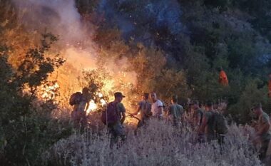 Regjistrohen tetë vatra zjarri në vend, shtatë mbeten aktive