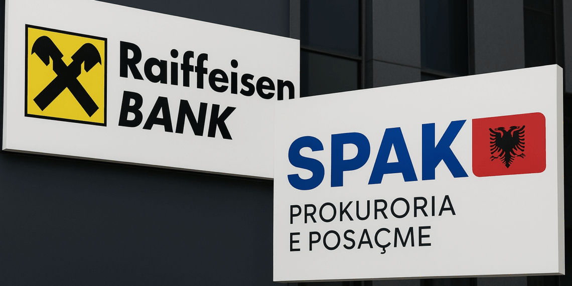 Alarmi i SPAK për Pastrim Parash të Krimit me Bankat / Raiffeisen Bank i dha kredi anëtarit të grupit që groposnin miliona euro