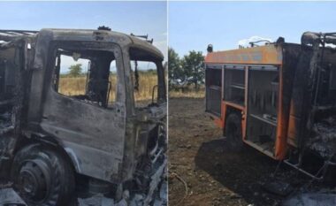 Përfshihet nga flakët automjeti zjarrfikës në Malësi të Madhe, nuk raportohen të lënduar