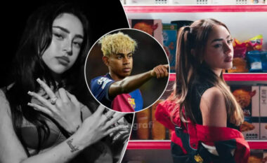 Lamine Yamal përflitet për një romancë me yllin argjentinas Nicki Nicole – e lidhur më parë me Enzo Fernandez