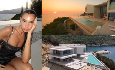Brenda vilës luksoze në Ksamil ku po i bënë pushimet Dua Lipa