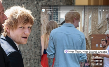 Ed Sheeran xhiron videoklipin e ri në Kroaci