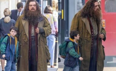 Dalin pamjet e para nga xhirimet e serisë së re të Harry Potter, dy personazhet më të dashur shihen në rrugët e Londrës