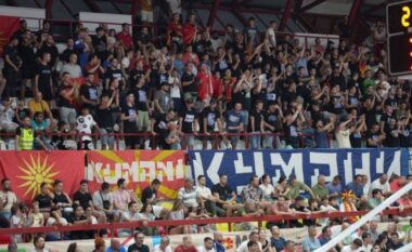 Skandal/ Thirrje raciste antishqiptare në ndeshjen e basketbollit Maqedoni e Veriut-Rumani (VIDEO)