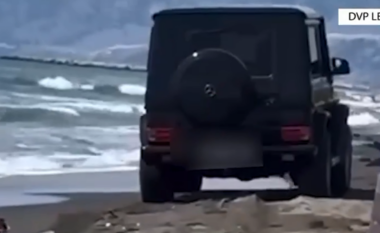 Me G-Class në breg të detit, policia e ndëshkon vetëm me gjobë 23-vjeçarin që rrezikoi pushuesit (VIDEO)