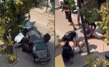 Aksioni në Korçë/ Publikohen pamjet nga momenti i arrestimit të Ramadan Zotos (VIDEO)