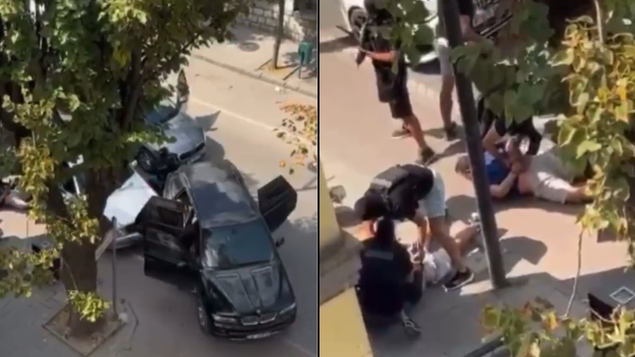 Aksioni në Korçë/ Publikohen pamjet nga momenti i arrestimit të Ramadan Zotos (VIDEO)