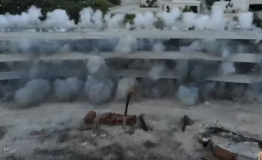 Rama publikon pamjet e shembjes së godinës 3-katëshe në Vlorë: Kapitulli i fundit i betejës me ndërtimet pa leje (VIDEO)