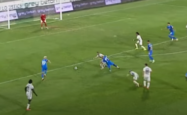 Dy futbollistë të Kombëtares shënojnë njëri pas tjetrit, i japin fitoren skuadrës së tyre që realizon përmbysjen e rezultatit (VIDEO)