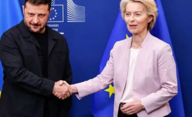 Zelensky mbërrin në Bruksel për t’u takuar me Ursula von der Leyen