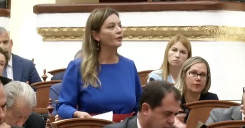 Albana Vokshi mazhorancës  Na hoqët mundësinë për t u përfshirë në procesin e integrimit  pse keni frikë nga opozita 