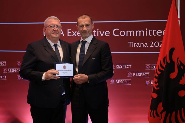 Mbledhja e Komitetit të UEFA-s në Tiranë, Ceferin letër Dukës, vlerëson organizimin dhe mikpritjen nga FSHF