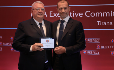 Mbledhja e UEFA-s në Tiranë/ Ceferin falënderon Dukën: Organizim perfekt i FSHF-së