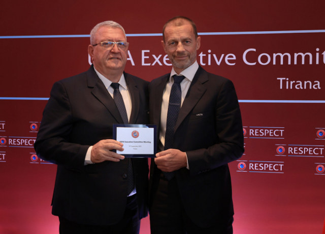 Mbledhja e UEFA-s në Tiranë/ Ceferin falënderon Dukën: Organizim perfekt i FSHF-së