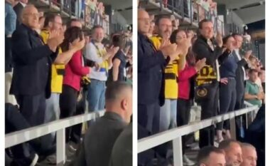 Kosova shënon 2 gola ndaj Suedisë, Kurti dhe Osmani përqafohen nga gëzimi