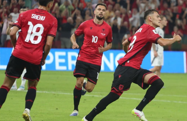 Shpërthen festa në “Air Albania”, Shqipëria ngjitet e dyta pas fitores me Letoninë
