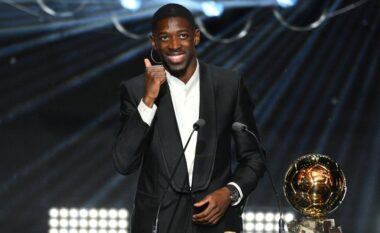 Ousmane Dembele fiton “Topin e Artë” 2025, mposht në duel direkt talentin Lamine Yamal