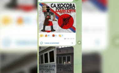 “Albin Kurti do të jetë i vdekur”- ​grafite kanosëse ndaj Kurtit në veri të Mitrovicës