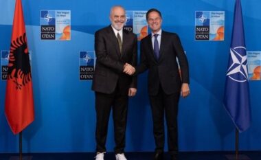 Kryeministri Rama takim me Sekretarin e NATO-s, Rutte të mërkurën në Bruksel