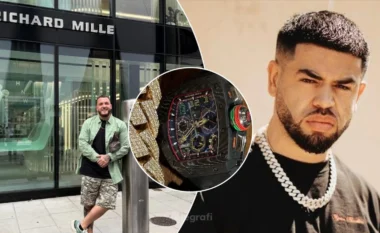 Noizy vazhdon thumbat ndaj Mozzikut, publikon një fotografi të orës luksoze ‘Richard Mille’