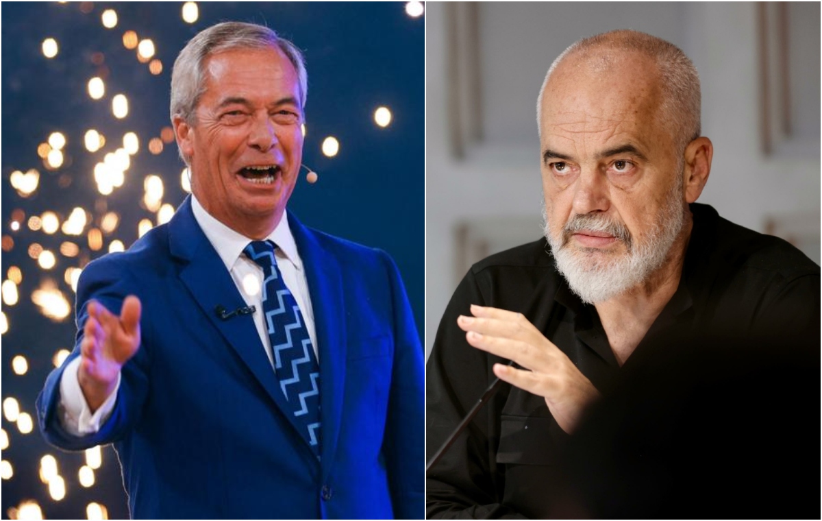 Nigel Farage njofton takimin me Ramën: Do i shkoj për drekë me një avion të mbushur me të dënuar