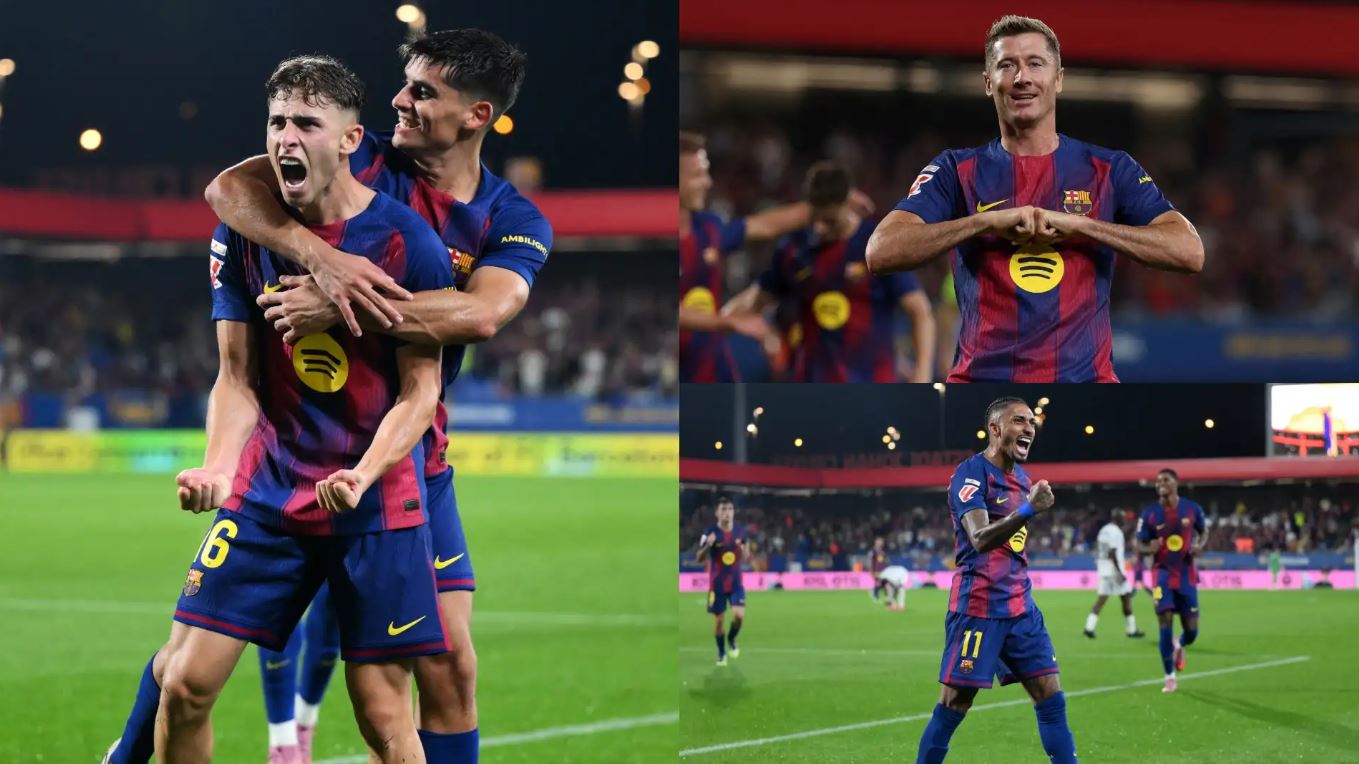Rikthehet Barça/ Raphinha-Leva dhurojnë show, Flick: Ishim fantastik