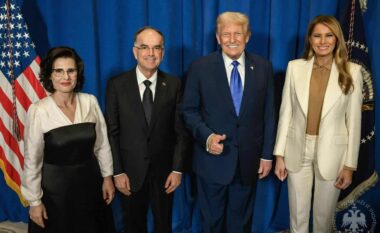 Presidenti Begaj takohet me Presidentin Trump gjatë vizitës në SHBA (FOTO)