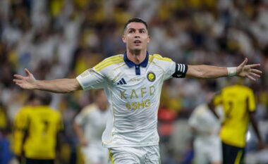 Kristiano Ronaldo triumfon ndaj Benzema, Al Nassr lider në Arabi, Mitaj e sheh nga tribuna (VIDEO)