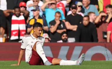 Shtohen problemet tek Arsenal, zbulohet sa do të mungojë Saliba