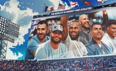Forbes: Kush janë 10 atletët më të paguar në botë! Si renditen dy yjet e futbollit, Ronaldo dhe Messi