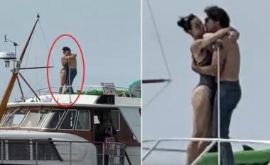 S’ka më dyshime, ish-kryeministri kanadez dhe Katy Perry shfaqen duke u puthur në jaht