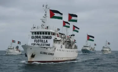 Çfarë po ndodh tani: Një flotilë me ndihma humanitare sfidon bllokadën e Gazës, Izraeli ndalon rreptësisht anijet