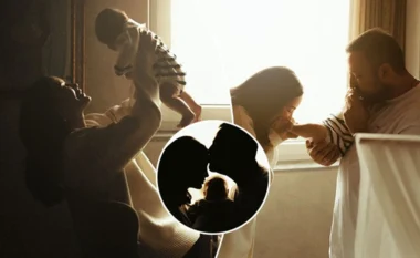 Dafina Zeqiri realizon fotosesion të veçantë me djalin e saj, Daskanin dhe Kreshnikun