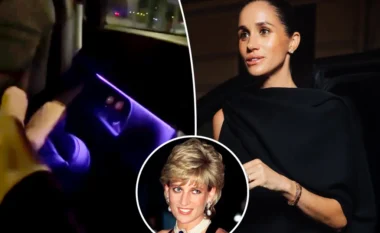 “E papërshtatshme!”/ Meghan Markle filmon veten me këmbët lart në tunelin e tragjedisë së Dianës
