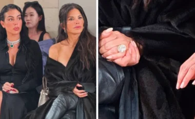 Georgina Rodriguez dhe Lauren Sanchez morën vëmendje në Javën e Modës në Paris me unazat milionëshe