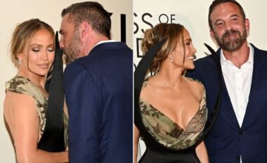 Ben Affleck dhe Jennifer Lopez ribashkohen në tapetin e kuq. Ky film nuk do të ishte bërë pa Benin…