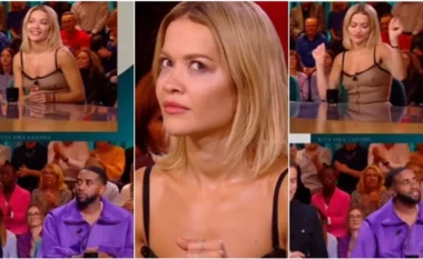 Reagimi i Rita Orës kur në një emision i lëshohet kënga e Dua Lipës