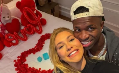 Vinicius Junior zyrtarizon lidhjen me Virginia Fonseca përmes një fotografie romantike në Instagram